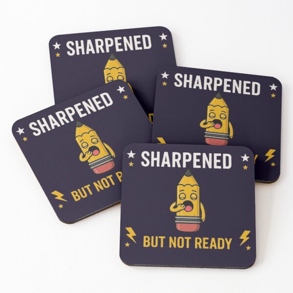 Item preview, Sharpened But Not Ready Funny Back To School Pencil Student T-Shirt designed and sold by HopeAndHustle.