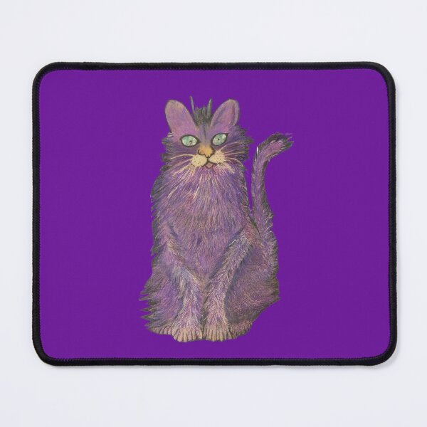Item preview, The Jaunty Purple Puss Priscilla designed and sold by MariaJ-Bloej.