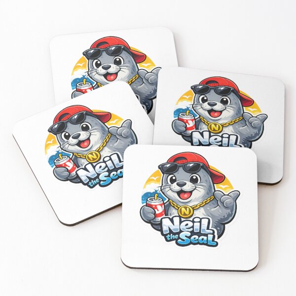 Item preview, neil the seal designed and sold by PREMIUMSTORE11.
