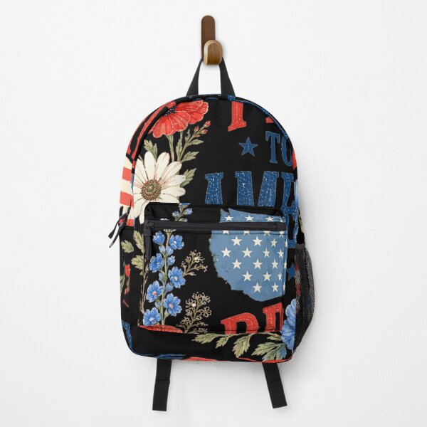 Item preview, Floral Proud To Be An American Patriotic Cottagecore Flower USA Map designed and sold by Chaya Reid.