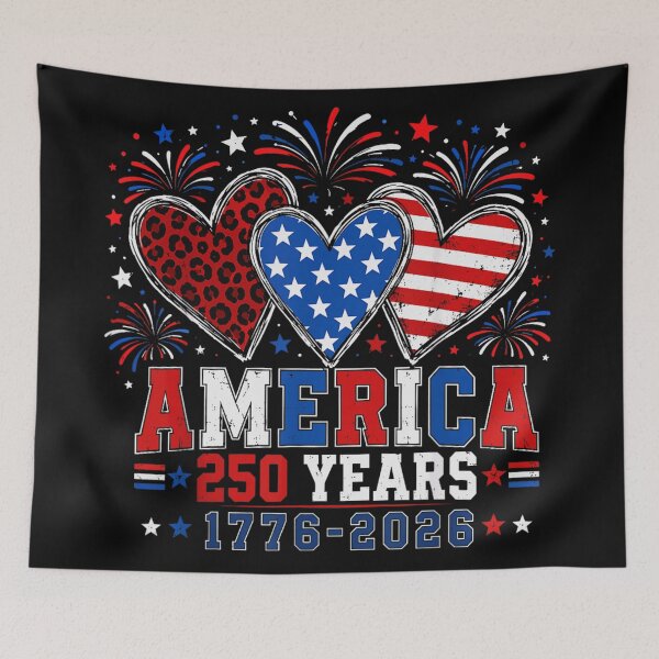Item preview, USA 250th Anniversary Semiquincentennial America 250 Years Fourth Of July designed and sold by Chaya Reid.