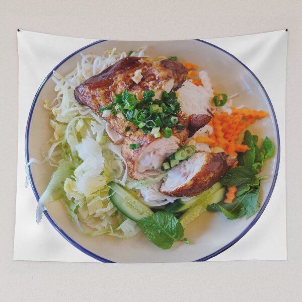 Item preview, Chicken, salad and noodles - A taste from Vietnam designed and sold by Bambledriel.