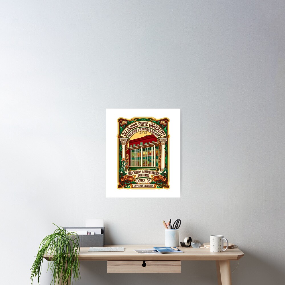 Vista previa del artículo con la obra «Póster», diseñado y vendido por EvergreenPark.