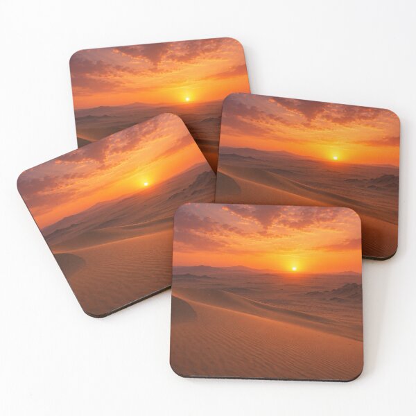 Item preview, Golden Sunset Over Endless Dunes designed and sold by JuViRo.
