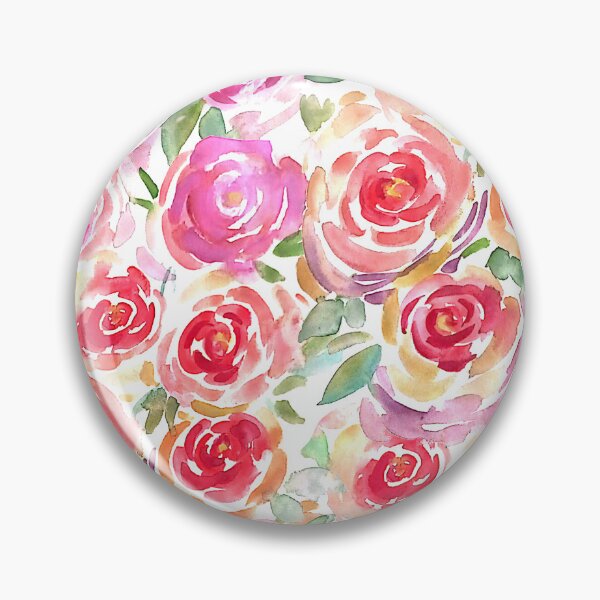 Artikelvorschau, Handgemalte Aquarellrosen entworfen und verkauft von elenabdesigns.