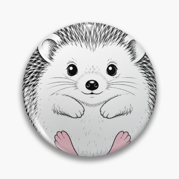 Item preview, Feet up hedgehog designed and sold by MariaLouise-Art.