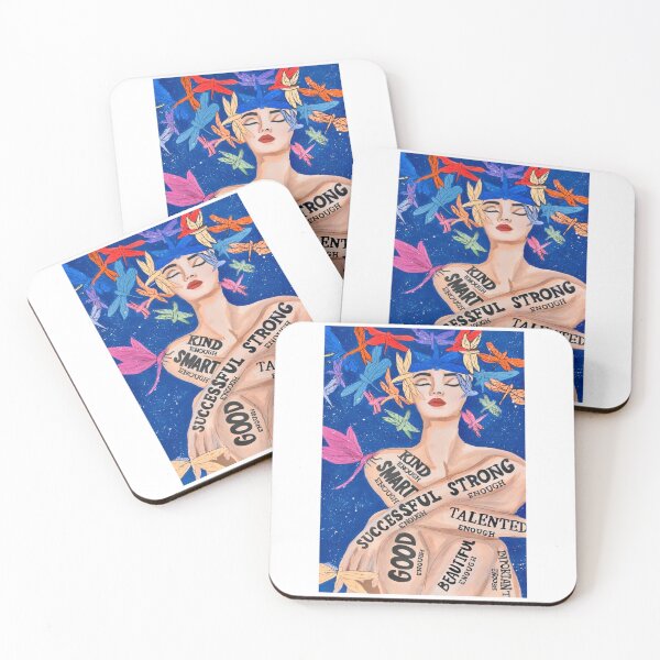 Item preview, Strong Enough Inspirational Art designed and sold by Portrait Haven.