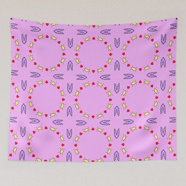 Item preview, Cute Retro Kidcore Kaleidoscope Pattern designed and sold by Tinsleybluebell.