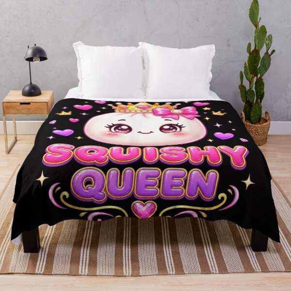 Item preview, Cute Kawaii Dumpling Squishy Queen Crown Bow Pastel Aesthetic Design designed and sold by Phil Ben.