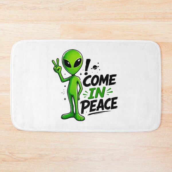 Item preview, I Come In Peace Alien designed and sold by PatternFly.