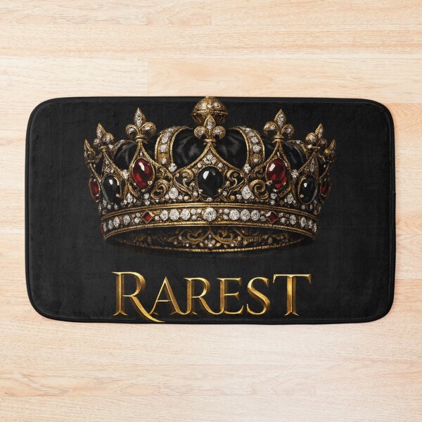 Item preview, RAREST Crown – Luxury Renaissance Royal Gold Crown Art Print designed and sold by Emoji Emblems.