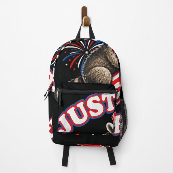 Item preview, Funny Fourth Of July Patriotic Raccoon Riding Rocket Fireworks Quote designed and sold by Phil Ben.