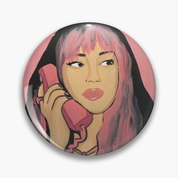Item preview, Pink Hair Telephone Girl designed and sold by Portrait Haven.
