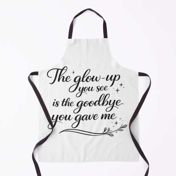 Item preview, The Glow-Up You See Is the Goodbye You Gave Me designed and sold by LumatoneStudio.