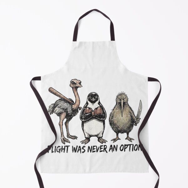 Item preview, Funny Flightless Birds Flight Was Never An Option Aggressive Meme Gift designed and sold by Phil Ben.