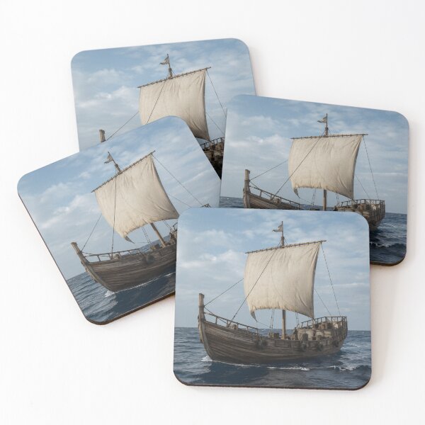Item preview, Old Sailing Ship Sailing on the High Seas designed and sold by JuViRo.