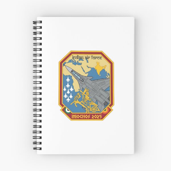 Item preview, Indian Air Force Iniochos 2025 Joint Exercise Emblem designed and sold by CharlieDesings.