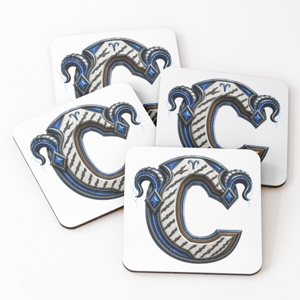 Item preview, Ramstrike Earthforge Letter C designed and sold by BlissBlvdShop.