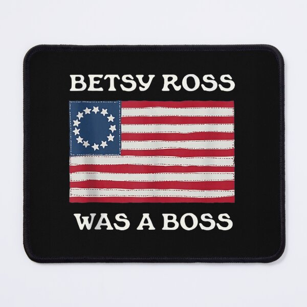 Item preview, Vintage Betsy Ross Was A Boss Patriotic American Flag Feminist Design designed and sold by Phil Ben.