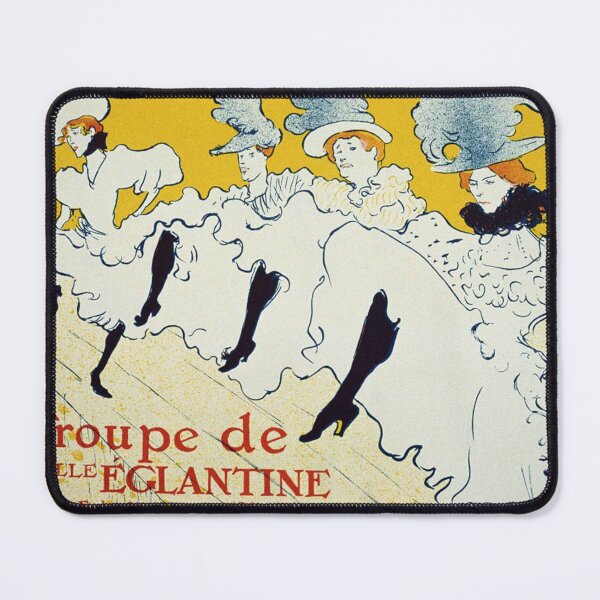 Item preview, La Troupe De Mlle Eglantine by Toulouse Lautrec - Vintage French Cabaret Poster Art Print for Art Nouveau Collectors designed and sold by RickE.