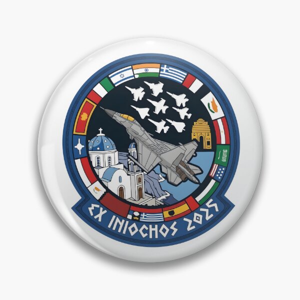 Item preview, Iniochos 2025 International Air Exercise Emblem designed and sold by CharlieDesings.
