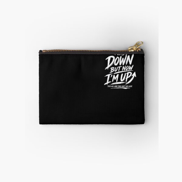 Item preview, Inspirational Christian Streetwear Quote I Was Down But Now Im Up designed and sold by Phil Ben.