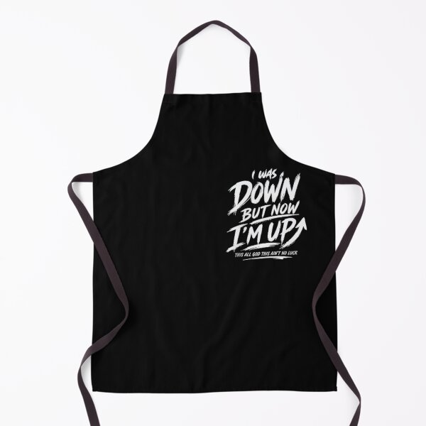 Item preview, Inspirational Christian Streetwear Quote I Was Down But Now Im Up designed and sold by Phil Ben.