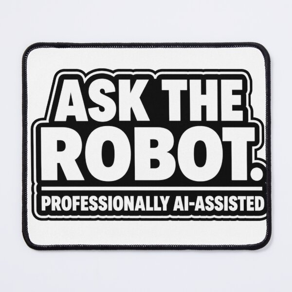 Item preview, ash the robot ai designed and sold by Brejko.