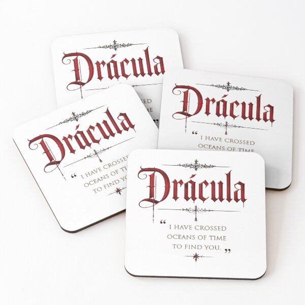 Item preview, Gothic Vampire Romance Typography | Oceans of Time Quote designed and sold by Avy_Criss - Geek Merch.