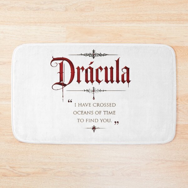 Item preview, Gothic Vampire Romance Typography | Oceans of Time Quote designed and sold by Avy_Criss - Geek Merch.