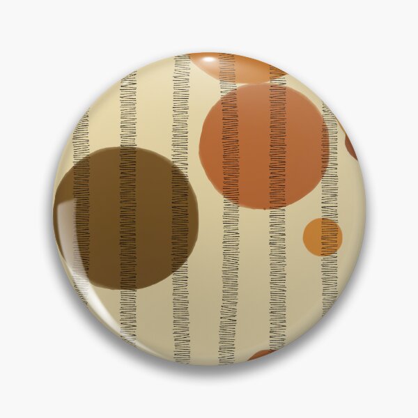 Item preview, Abstract composition with orange bubbles and disrupted stripes E9 designed and sold by StefanStudioArt.