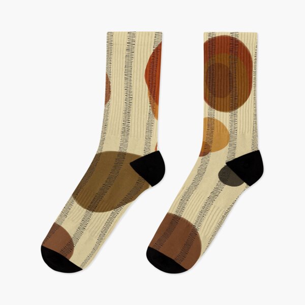 Item preview, Abstract composition with orange bubbles and disrupted stripes E9 designed and sold by StefanStudioArt.