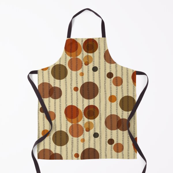 Item preview, Abstract composition with orange bubbles and disrupted stripes E9 designed and sold by StefanStudioArt.
