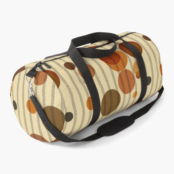 Item preview, Abstract composition with orange bubbles and disrupted stripes E9 designed and sold by StefanStudioArt.