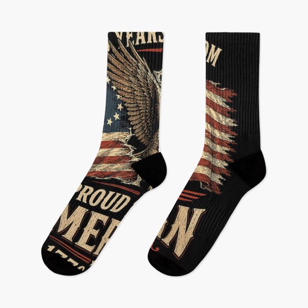 Item preview, US Semiquincentennial 250 Years Of Freedom Proud To Be An American designed and sold by Daisy Grimes.