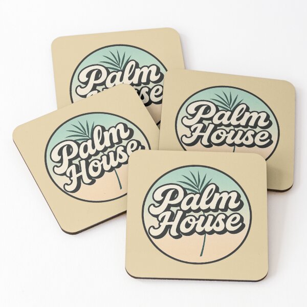 Item preview, Palm House | Retro House Music Sunset Design designed and sold by |TRSSHOP|.