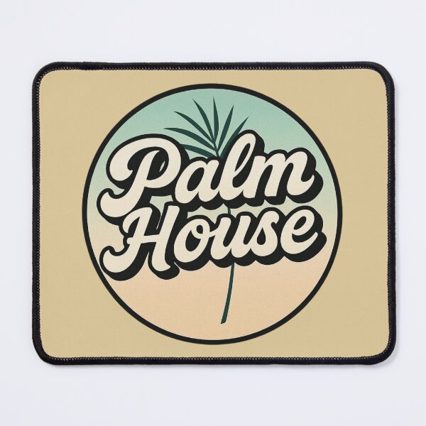 Item preview, Palm House | Retro House Music Sunset Design designed and sold by |TRSSHOP|.