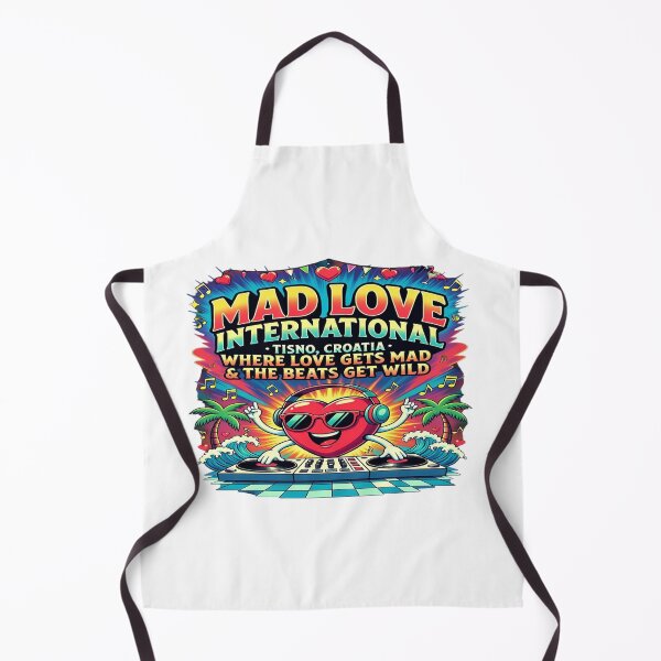 Item preview, Mad Love International Tisno Croatia Festival T-Shirt Design | Funny EDM Rave Festival Graphic PNG | Printable Sublimation, DTF, DTG, Sticker & Merch Design designed and sold by Sushikidsntod.