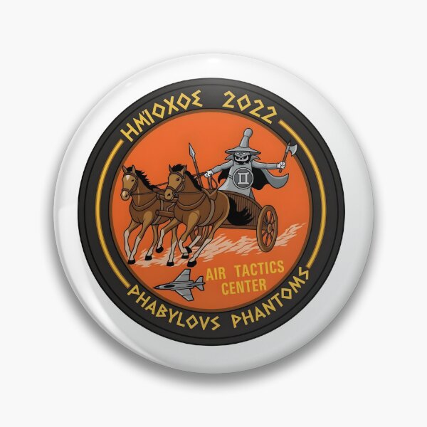 Item preview, Iniochos 2022 Air Tactics Center "Phabylovs Phantoms" Commemorative Patch designed and sold by CharlieDesings.