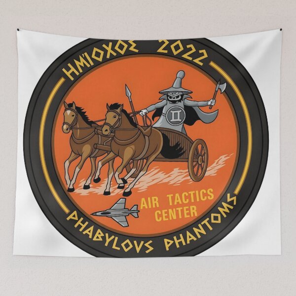 Item preview, Iniochos 2022 Air Tactics Center "Phabylovs Phantoms" Commemorative Patch designed and sold by CharlieDesings.