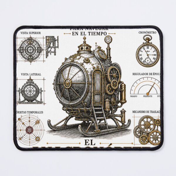 Item preview, El anacronópete - Steampunk designed and sold by The Past in Threads.