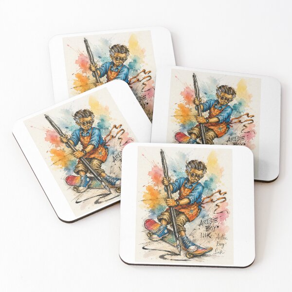 Item preview, Artsie Boy Ink skateboard and pen designed and sold by Artsieboyink.
