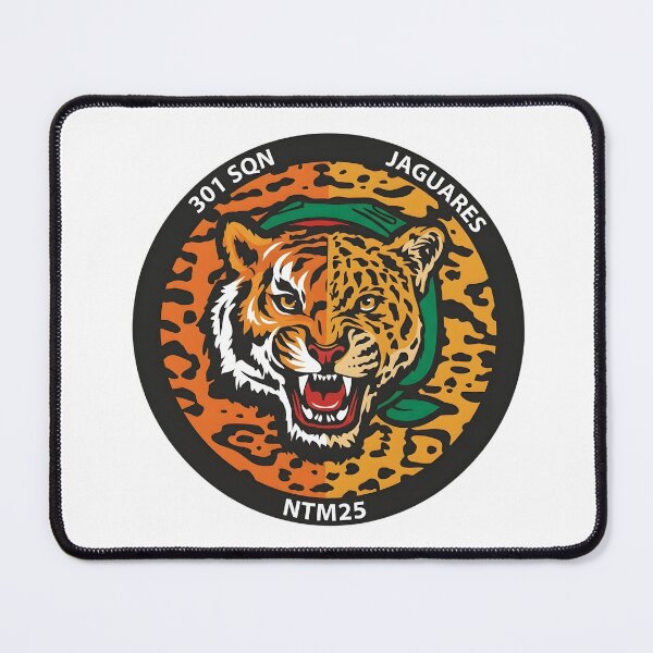 Item preview, NATO Tiger Meet 2025 301 Squadron "Jaguares" Commemorative Patch designed and sold by CharlieDesings.