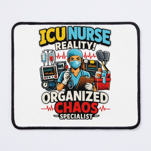 Item preview, Organized Chaos Specialist ICU Nurse Reality  designed and sold by DPBTees70.