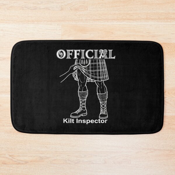 Item preview, Humorous Retro Official Kilt Inspector Scottish Culture Traditional Clothing Graphic designed and sold by Capisedo.
