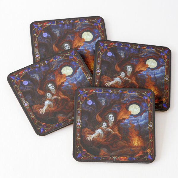 Item preview, Vampire Lovers Awaken For The Full Moon designed and sold by GaffaDesigns.