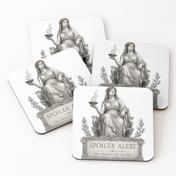 Item preview, Oracle of Delphi — "Spoiler Alert" | Petty Legends Series designed and sold by Tinylegends.