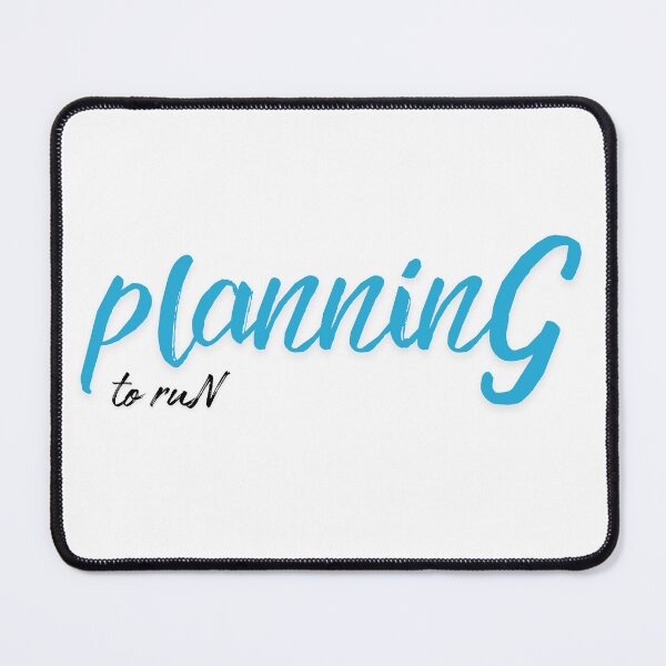 Item preview, Planning to run designed and sold by ArtistTejal.