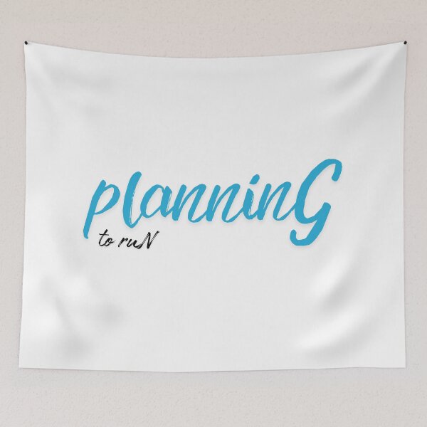 Item preview, Planning to run designed and sold by ArtistTejal.