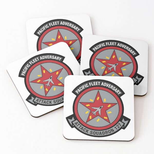 Item preview, US Navy Attack Squadron 127 "Pacific Fleet Adversary" Insignia designed and sold by CharlieDesings.